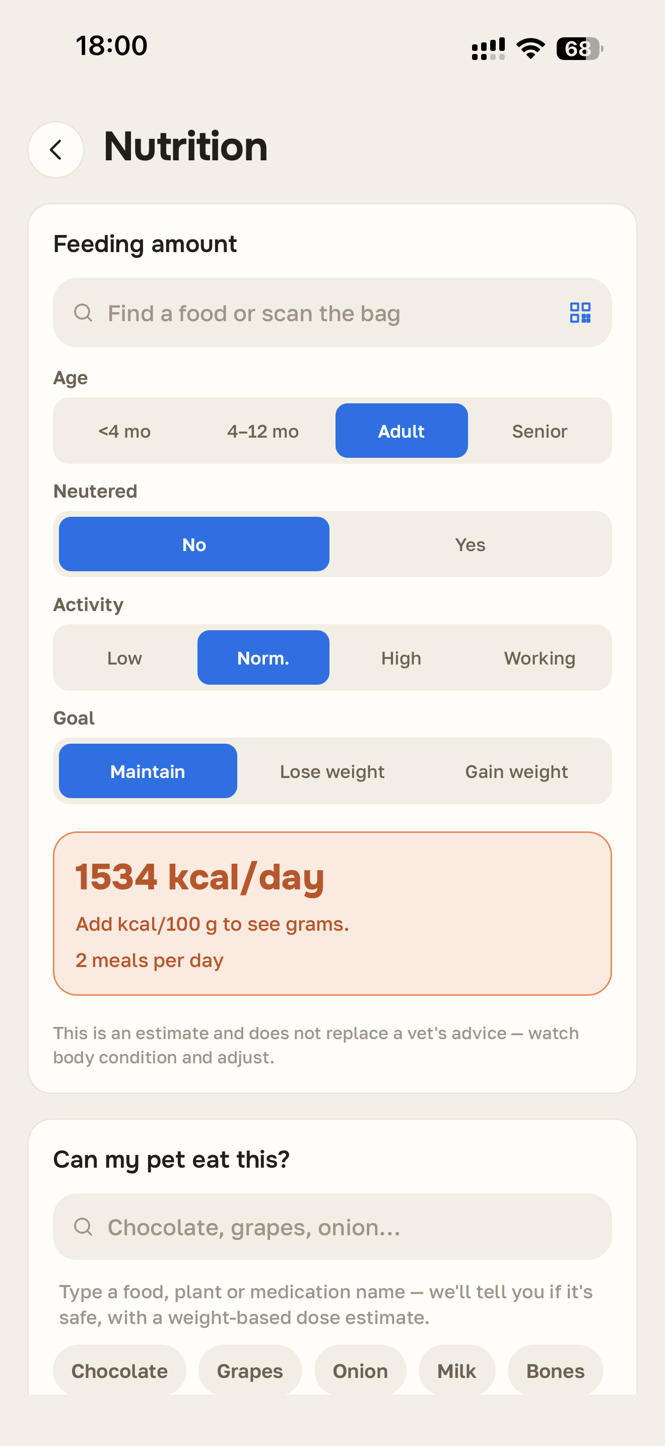 Nutrition
